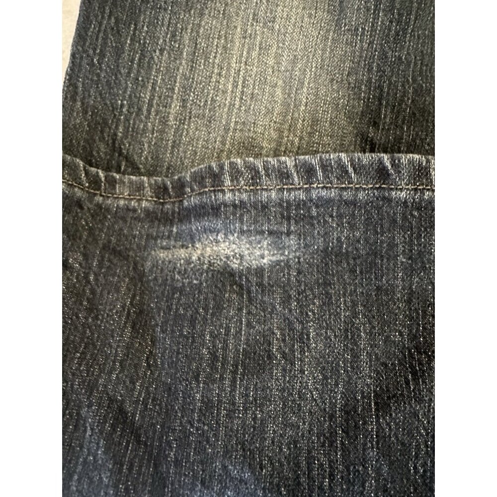 Wrangler Men's Size 40x30 Jeans Relaxed Straight Dark Wash Western Workwear Pant - Picture 5 of 13